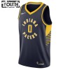 Dres Indiana Pacers Tyrese Haliburton 0 Nike 2022-23 Icon Edition Navy Swingman - Dječji